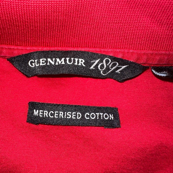 St Andrews Golf Semper Nova The New Golf Club" Glen Muir 1891 Polo Sm Red - Picture 4 of 8